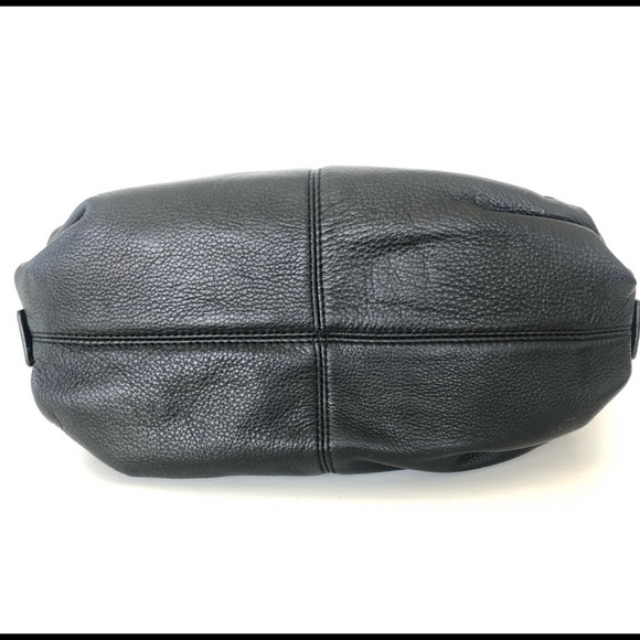 MICHAEL KORS Black Pebbled Leather Front  Zip Tote - Picture 7 of 12